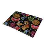 Embroidery Tropical Pattern Print Pet Cooling Mat Cover