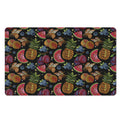 Embroidery Tropical Pattern Print Polyester Doormat