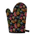 Embroidery Tropical Pattern Print Single Oven Mitt