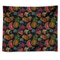 Embroidery Tropical Pattern Print Tapestry