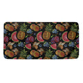 Embroidery Tropical Pattern Print Towel