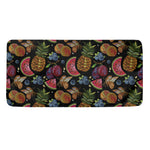 Embroidery Tropical Pattern Print Towel