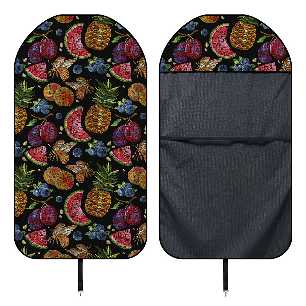 Embroidery Tropical Pattern Print Waterproof Car Seat Cover
