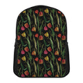 Embroidery Tulip Pattern Print Casual Backpack