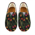 Embroidery Tulip Pattern Print Casual Shoes