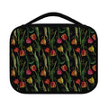 Embroidery Tulip Pattern Print Classic Bible Case