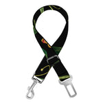 Embroidery Tulip Pattern Print Dog Seat Belt