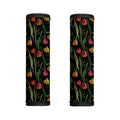Embroidery Tulip Pattern Print Handle Covers