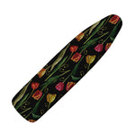 Embroidery Tulip Pattern Print Ironing Board Cover