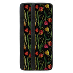 Embroidery Tulip Pattern Print Refrigerator Handle Covers