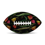 Embroidery Tulip Pattern Print Rugby Ball