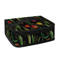 Embroidery Tulip Pattern Print Small Lunch Bag