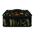 Embroidery Tulip Pattern Print Small Lunch Bag