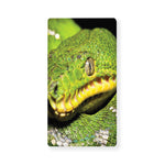 Emerald Tree Boa Snake Print Baby Crib Sheet
