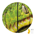 Emerald Tree Boa Snake Print Basketball