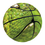 Emerald Tree Boa Snake Print Basketball