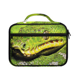 Emerald Tree Boa Snake Print Briefcase Bible Bag