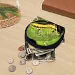 Emerald Tree Boa Snake Print Coin Purse