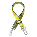 Emerald Tree Boa Snake Print Dog Seat Belt