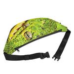 Emerald Tree Boa Snake Print Fanny Pack