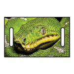 Emerald Tree Boa Snake Print Golf Cart Seat Cover