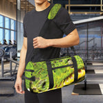 Emerald Tree Boa Snake Print Gym Bag