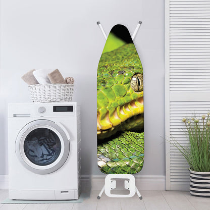 Emerald Tree Boa Snake Print Ironing Board Cover