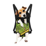 Emerald Tree Boa Snake Print Pet Carrier Backpack