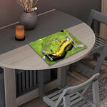 Emerald Tree Boa Snake Print Placemat