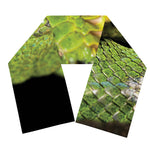 Emerald Tree Boa Snake Print Scarf
