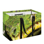 Emerald Tree Boa Snake Print Utility Tote Bag