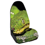 Emerald Tree Boa Snake Print Waterproof Car Seat Cover