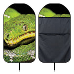 Emerald Tree Boa Snake Print Waterproof Car Seat Cover