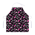 Emo Shoes Pattern Print Adjustable Apron
