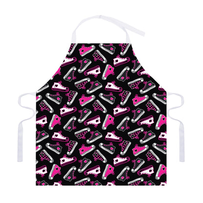 Emo Shoes Pattern Print Adjustable Apron