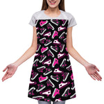 Emo Shoes Pattern Print Adjustable Apron