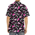 Emo Shoes Pattern Print Aloha Shirt