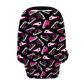 Emo Shoes Pattern Print Baby Seat Cover