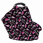 Emo Shoes Pattern Print Baby Seat Cover