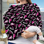 Emo Shoes Pattern Print Baby Seat Cover