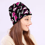 Emo Shoes Pattern Print Beanie