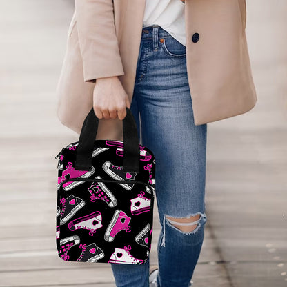 Emo Shoes Pattern Print Bible Tote Bag