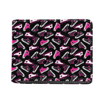 Emo Shoes Pattern Print Bifold Wallet