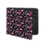 Emo Shoes Pattern Print Bifold Wallet