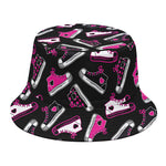 Emo Shoes Pattern Print Bucket Hat