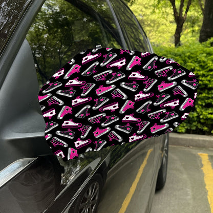 Emo Shoes Pattern Print Car Side Mirror Covers