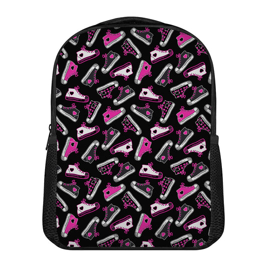 Emo Shoes Pattern Print Casual Backpack