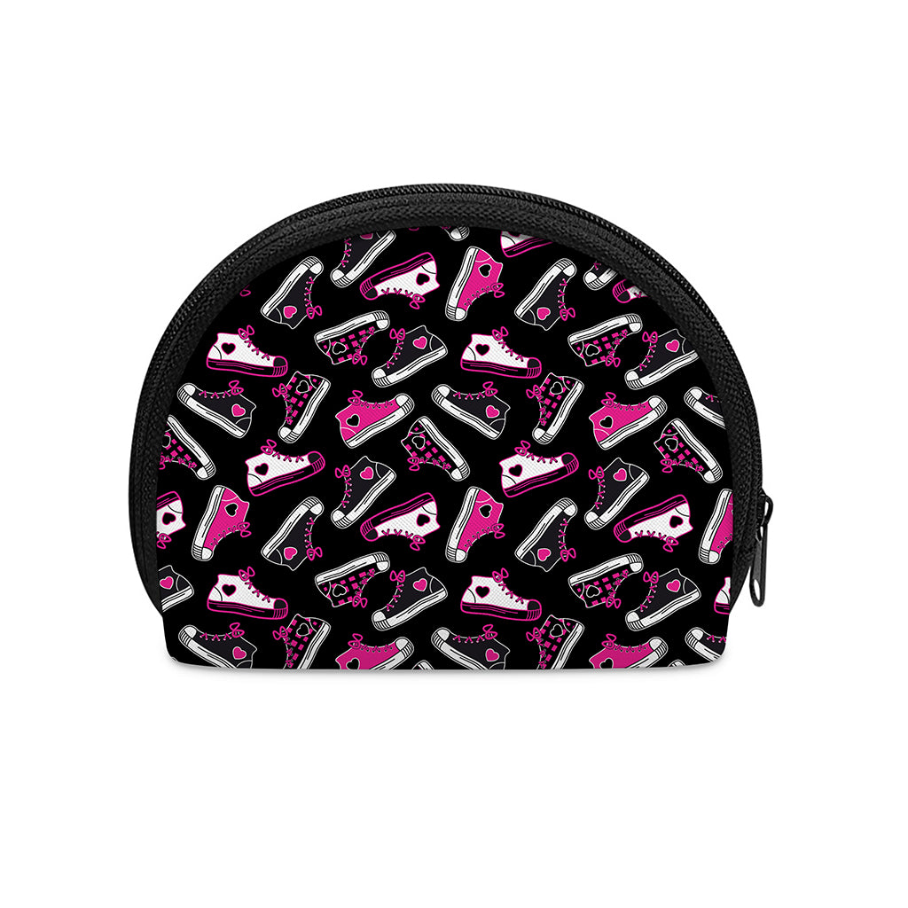 Emo Shoes Pattern Print Coin Purse