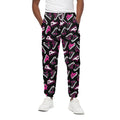 Emo Shoes Pattern Print Cotton Sweatpants