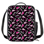 Emo Shoes Pattern Print Crossbody Lunch Bag